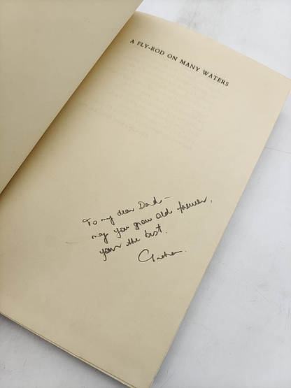 A Fly-Rod on Many Waters by Sir Robert Saundby (Cloth, 1961) 1st Edition by Sir Robert Saundby