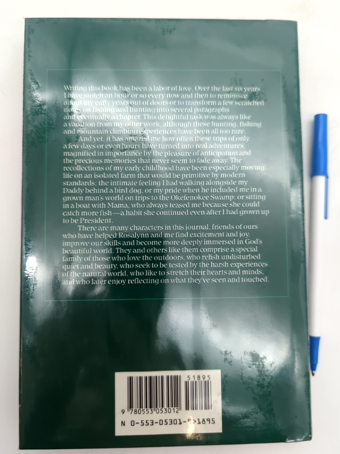 An Outdoor Journal: Adventures And Reflections by Jimmy Carter, Autobiography by Jimmy Carter
