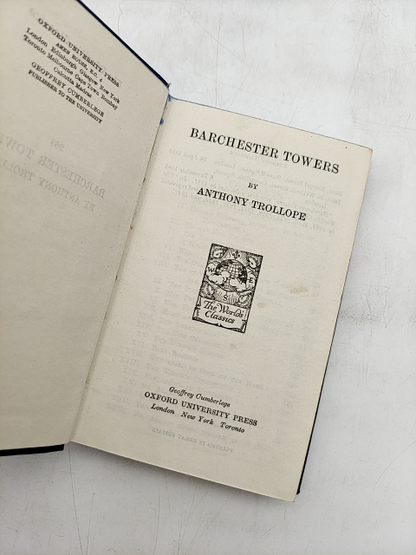 Barchester Towers by Anthony Trollope (Hardcover, 1947) Literature & Fiction by Anthony Trollope