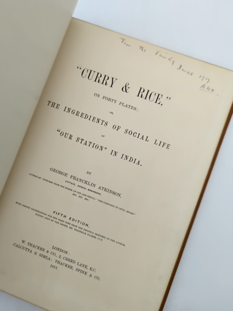 Curry And Rice by George Franklin Atkinson (Cloth, 1911) by George Franklin Atkinson