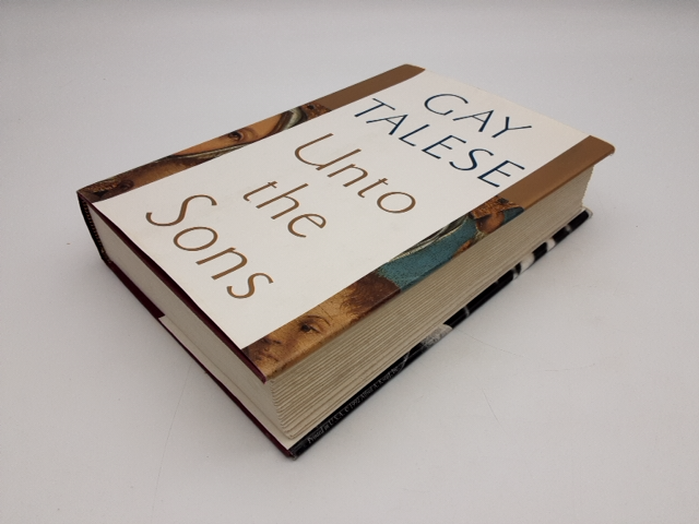 Unto the Sons by Gay Talese (Hardcover, 1992) 1st Edition Signed by Gay Talese