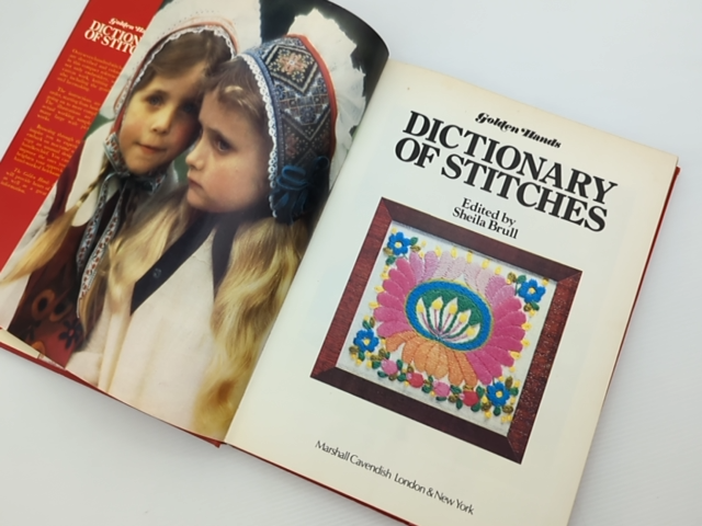 Golden Hands Dictionary Of Stitches by Sheila Brull, Embroidery by Sheila Brull