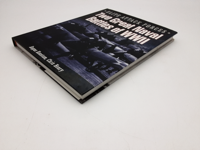 2 WWII Naval Battles: Hunt the Bismarck & Battle of Coral Sea (Hardcover 2007) by Chris Henry, Angus Konstam