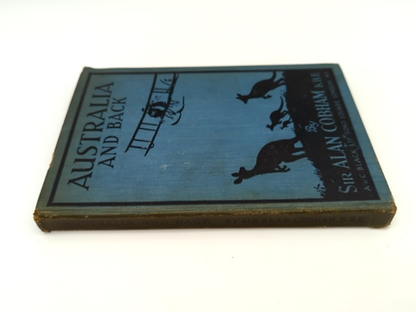 Australia and Back by Sir Alan Cobham (Hardcover) 1st Edition Aviation Book by Sir Alan Cobham