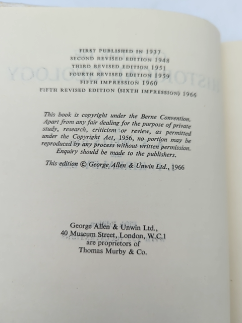 Outline Of Historical Geology by J F Kirkaldy A K Wells (Hardcover, 1966) by J F Kirkaldy A K Wells