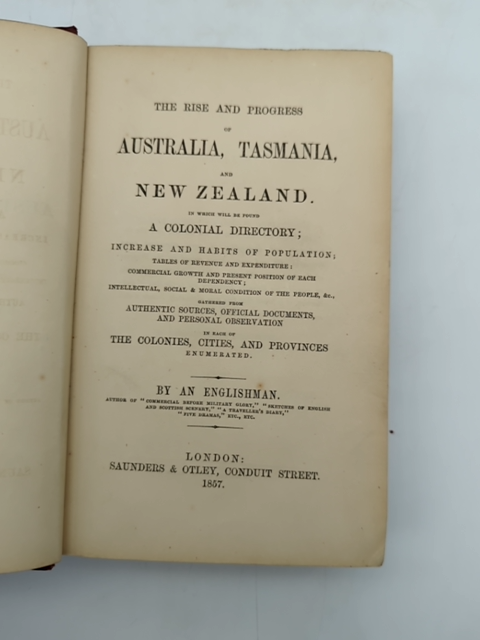 Australia, Tasmania, And New Zealand By an Englishman by D Puseley by D Puseley