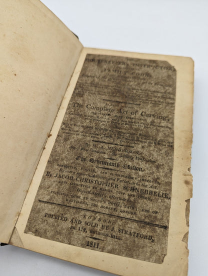 The Housekeeper's Instructor Or Universal Family Cook by Jacob Christopher 1811 by Jacob Christopher