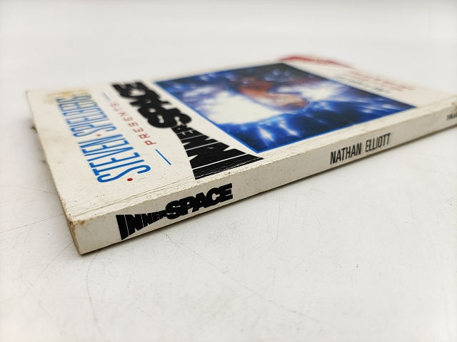 Steven Spielberg Presents Innerspace by Nathan Elliott, Vintage Paperback Sci-Fi by Steven Spielberg, Nathan Elliott