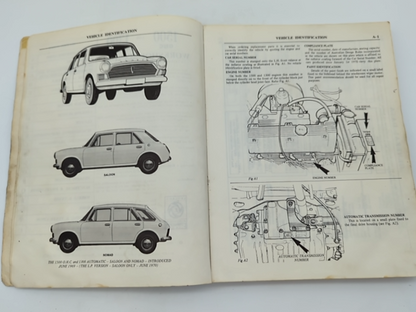1500 OHC & 1300 Automatic Workshop Manual by Leyland Australia (Book) 0909703019 by Leyland Australia