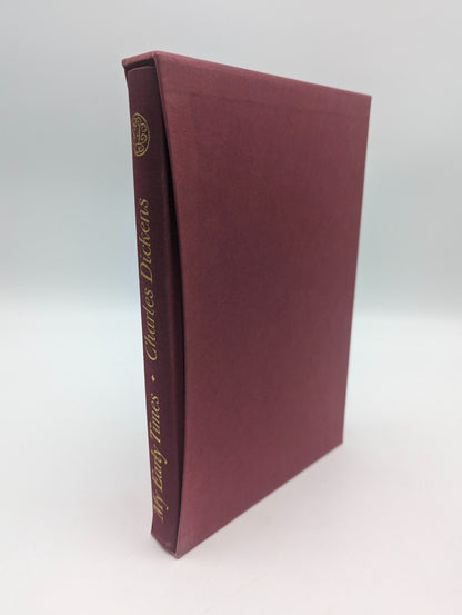 My Early Times Folio Society HC Book Charles Dickens Peter Rowland ~ 1988 by Charles Dickens