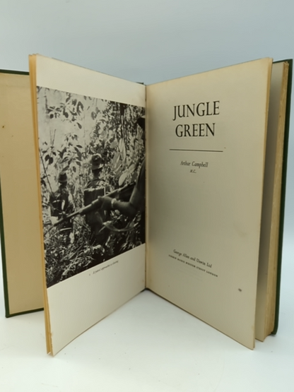 Jungle Green by Arthur Campbell (Hardcover, 1953) Military Warfare Training by Arthur Campbell