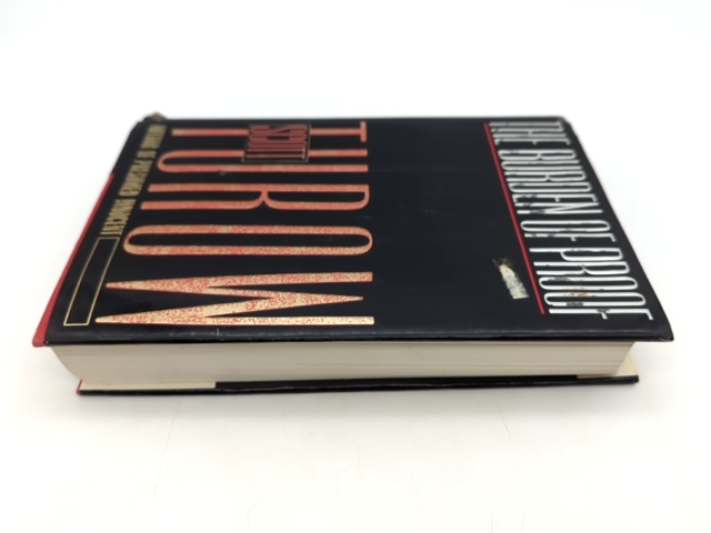The Burden Of Proof by Scott Turow (Hardcover, 1990) 1st Edition Legal Thriller by Scott Turow