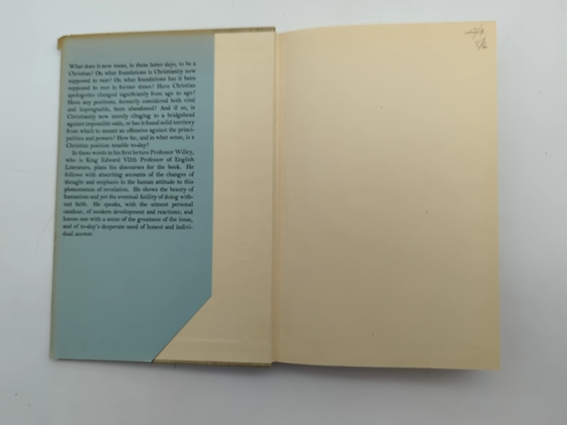 Christianity Past And Present by Basil Willey (Hardcover, 1952) 1st Edition by Basil Willey