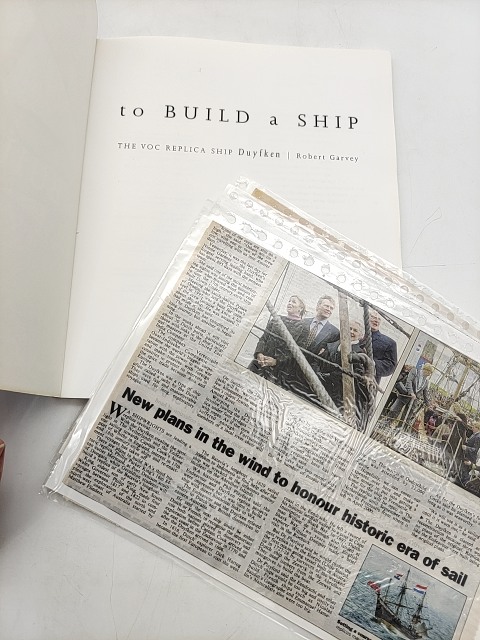 To Build Ship Out Of Print: The Voc Replica Ship by Robert Garvey, Ships by Robert Garvey