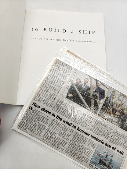 To Build Ship Out Of Print: The Voc Replica Ship by Robert Garvey, Ships by Robert Garvey