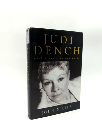 Judi Dench With a Crack in Her Voice by John Miller (Hardcover 1998) 1st Edition by John Miller