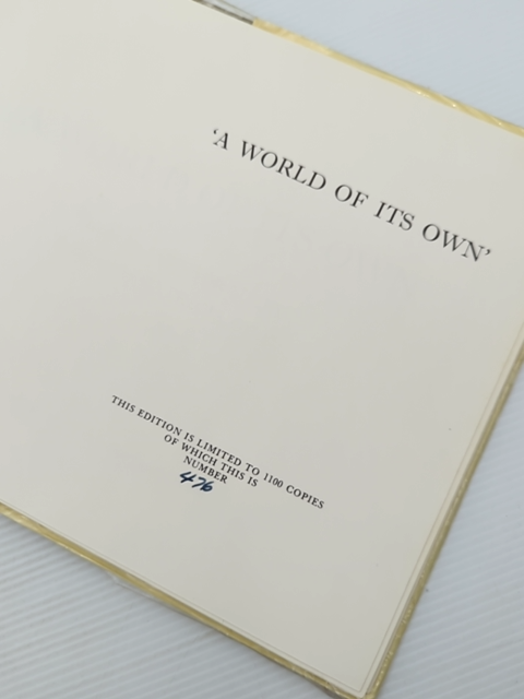 World Of Its Own by James Philip McAuley (Hardcover, 1979) Literature & Fiction by James Philip Mcauley