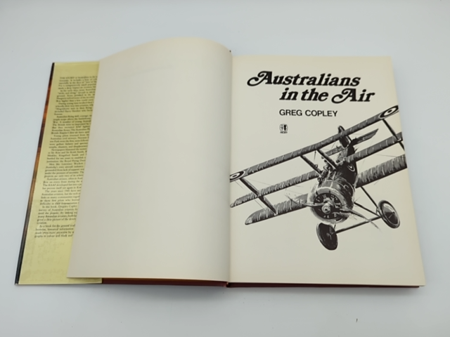 Australians in the Air by Gregory R Copley (Hardcover, 1976) 1st Ed, Aviation by Gregory R Copley