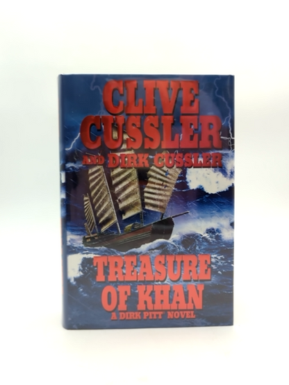 Treasure Of Khan (dirk Pitt Adventure), Clive Cussler & Dirk Cussler,  Signed by Dirk Cussler, Clive Cussler