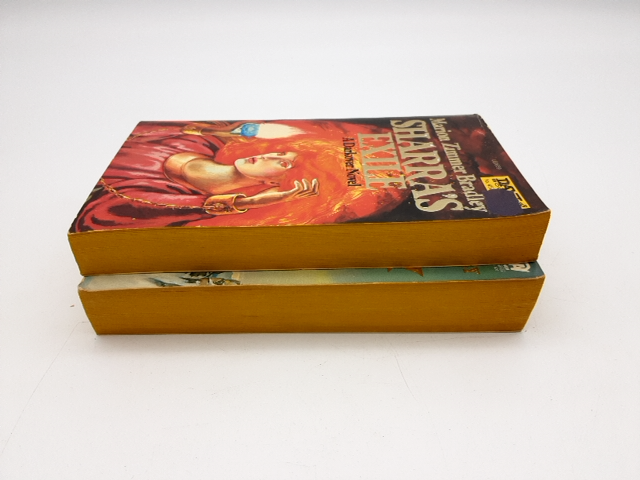2x Marion Zimmer Bradley Paperback Darkover Series, Vintage DAW Books Sci-fi by Marion Zimmer Bradley