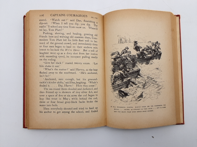 Captains Courageous: Story Of The Grand Banks by Rudyard Kipling, Fishing  Story by Rudyard Kipling