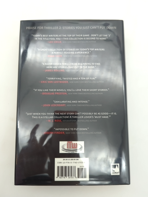 Thriller 2 by Clive Cussler (Hardcover, 2009) Signed by Sean Chercover, Gary Braver, Jeffery Deaver, Blake Crouch, Kathleen Antrim