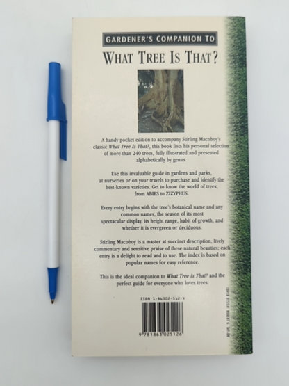 Gardener's Companion To What Tree Is That? by Stirling Macoboy, Botany by Stirling Macaboy