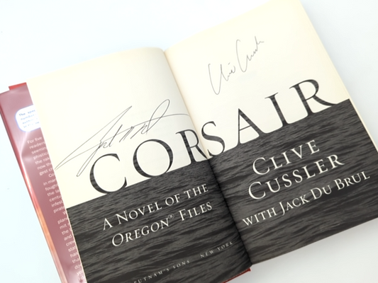 Corsair (the Oregon Files) by Clive Cussler & Jack Du Brul, Adventure Signed by Clive Cussler, Jack Du Brul