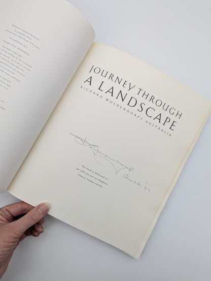 Journey Through Landscape: Richard Woldendorp's Australia, History SIGNED by Richard Woldendorp