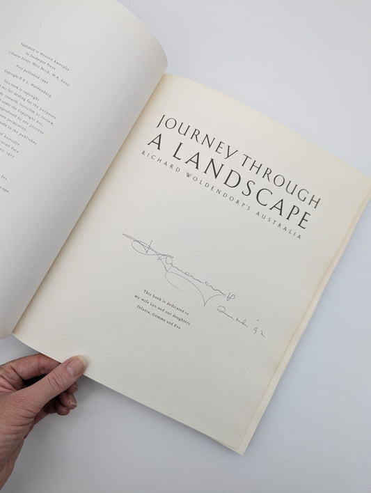 Journey Through Landscape: Richard Woldendorp's Australia, History SIGNED by Richard Woldendorp