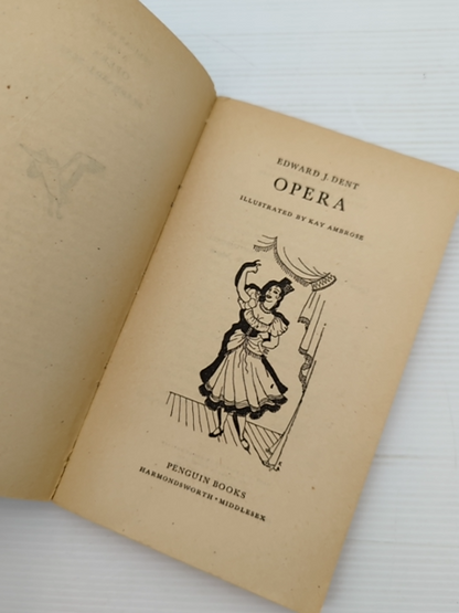 Opera by Edward J Dent (Paperback, 1949) by Edward J Dent