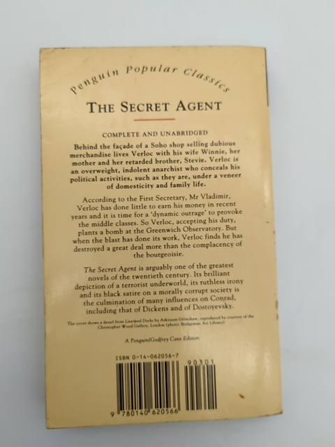 The Secret Agent by Joseph Conrad (Paperback, 2010) Espionage by Joseph Conrad