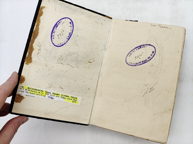 Ultima Thule by Henry Handel Richardson (Cloth, 1929) 1st Edition by Henry Handel Richardson
