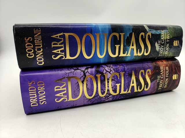 Sara Douglass Hardcover Bundle Druid's Sword & God's Concubine by Sara Douglass