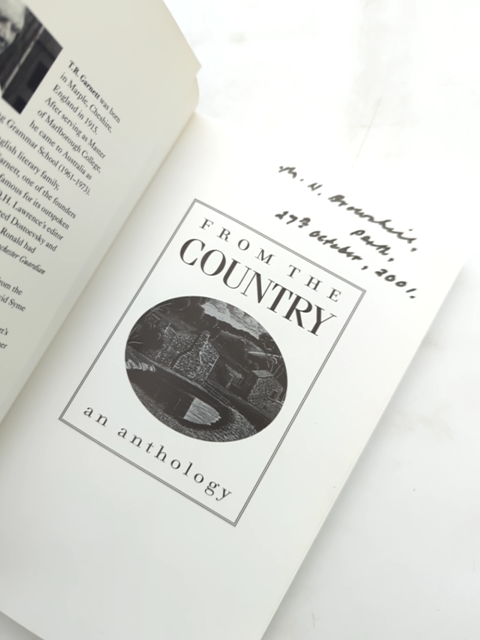 From The Country by T R Garnett (Paperback, 2001) Agriculture by Tommy Garnett