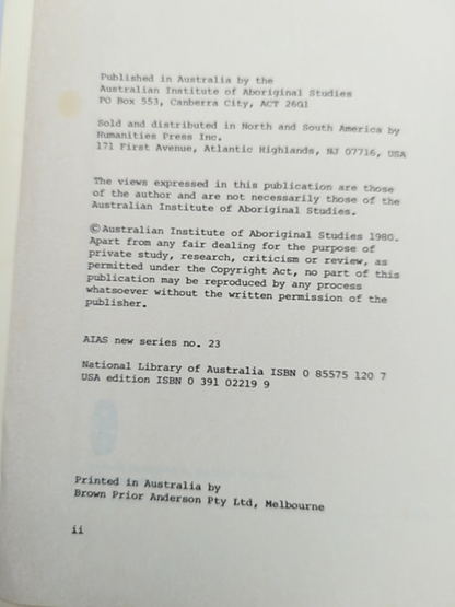 Nunggubuyu Myths And Ethnographic Texts by Jeffrey Heath, Aboriginal Language by Jeffrey Heath