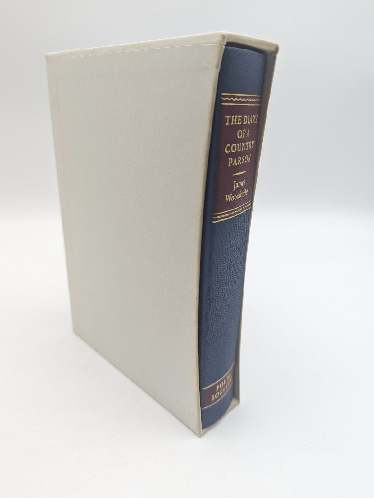 Diary Of A Country Parson By James Woodforde Folio Society Edition by James Woodforde