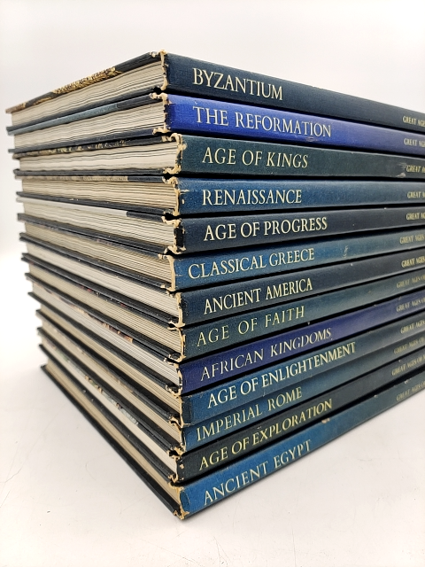 Time Life Books Hardcover Bundle 13x Great Ages Of Man Books: Byzantium; The … by Time Life Books