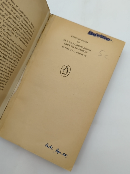As Was Going Down Sackville Street by Oliver St J Gogarty (Paperback, 1954) by Oliver St J Gogarty