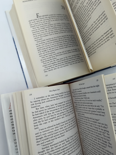 2x Mary Higgins Clark Hardcover Bundle We'll Meet Again & Remember Me by Mary Higgins Clark