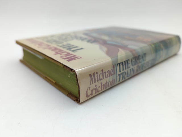 The Great Train Robbery by Michael Crichton Hardcover 1975 US 1st Edition Signed by Michael Crichton