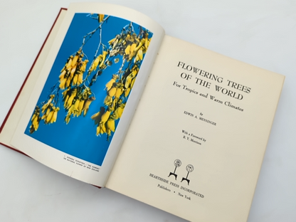 Flowering Trees Of The World by Edwin A Menninger (Hardcover, 1962) by Edwin A Menninger