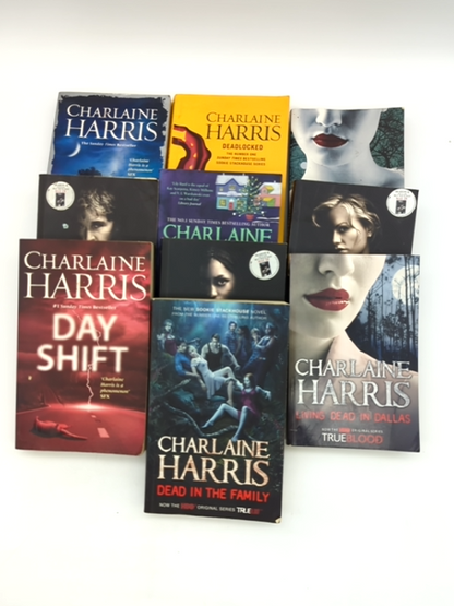 10x Charlaine Harris Paperback Bundle Dead in the Family, Day Shift, Living… by Charlaine Harris
