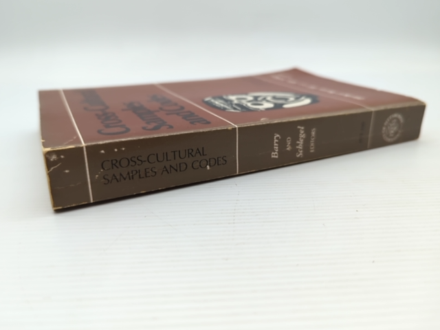 Cross-cultural Samples And Codes by Alice Barry (Eds.) Herbert Iii And Schlegel by Alice Schlegel