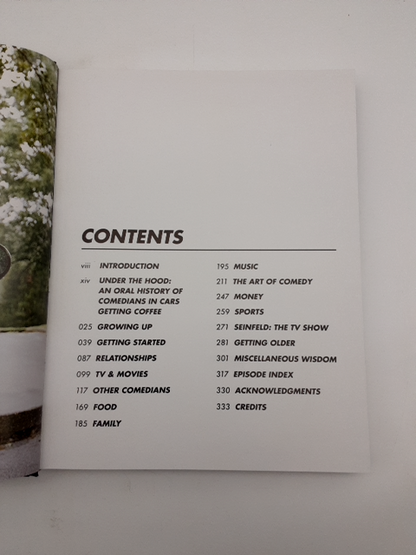 The Comedians in Cars Getting Coffee Book by Jerry Seinfeld, Hardcover by Jerry Seinfeld
