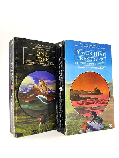 Stephen Donaldson Paperback Bundle 2x Thomas Covenant Books by Stephen Donaldson