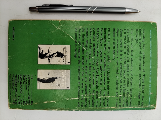 The Wizard of Venus by dgar Rice Burrough (Paperback, 1974) by Dgar Rice Burrough