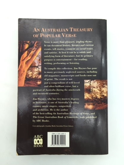 An Australian Treasury Of Popular Verse by Haynes Jim, Anthology by Haynes Jim