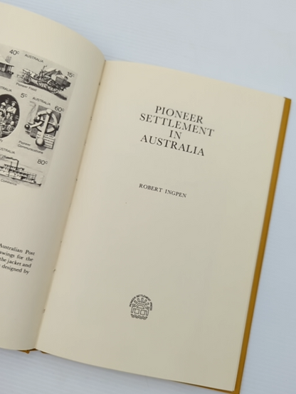 Pioneer Settlement In Australia by Robert Ingpen, Australian History by Robert Ingpen