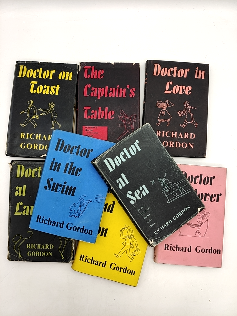 Richard Gordon Bundle 8x Vintage Doctor Series Hardcover Novels: The Captain'… by Richard Gordon